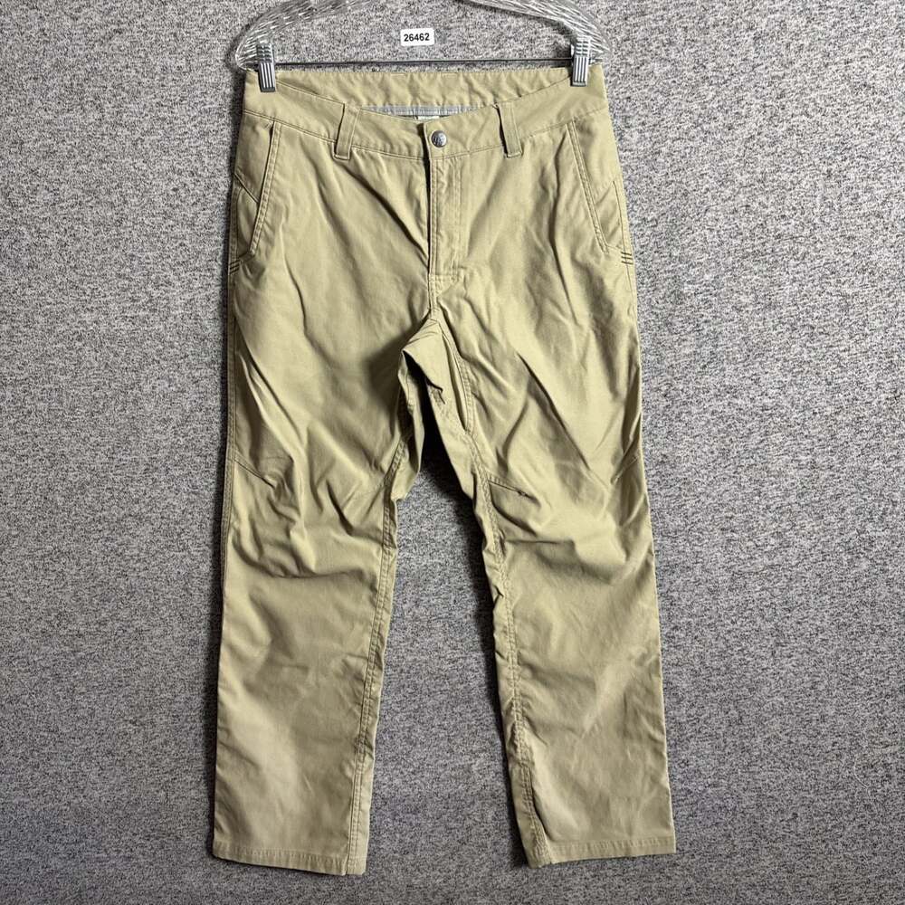 Stio Men's Size 32S Short Coburn Pants Straight Leg ReTetonic Twill Hiking Pants